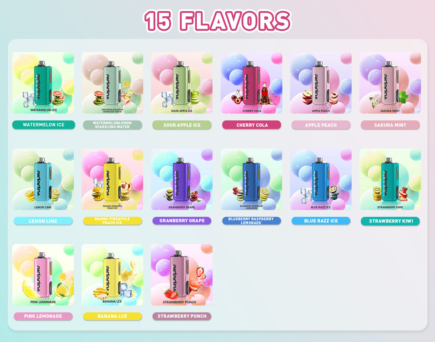 Vapepie Ultimate 3-Pack Bundle