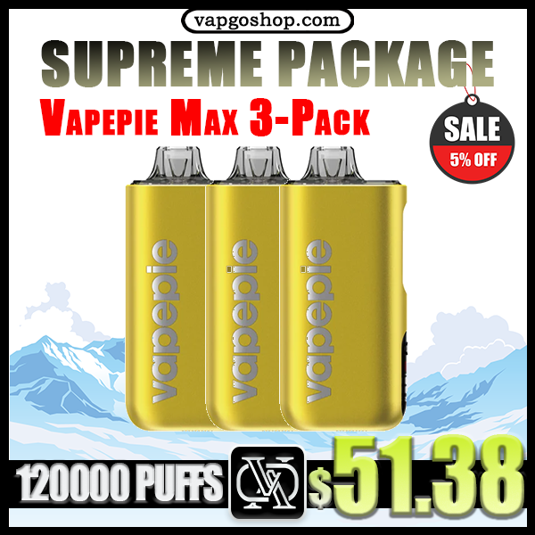 Vapepie Ultimate 3-Pack Bundle