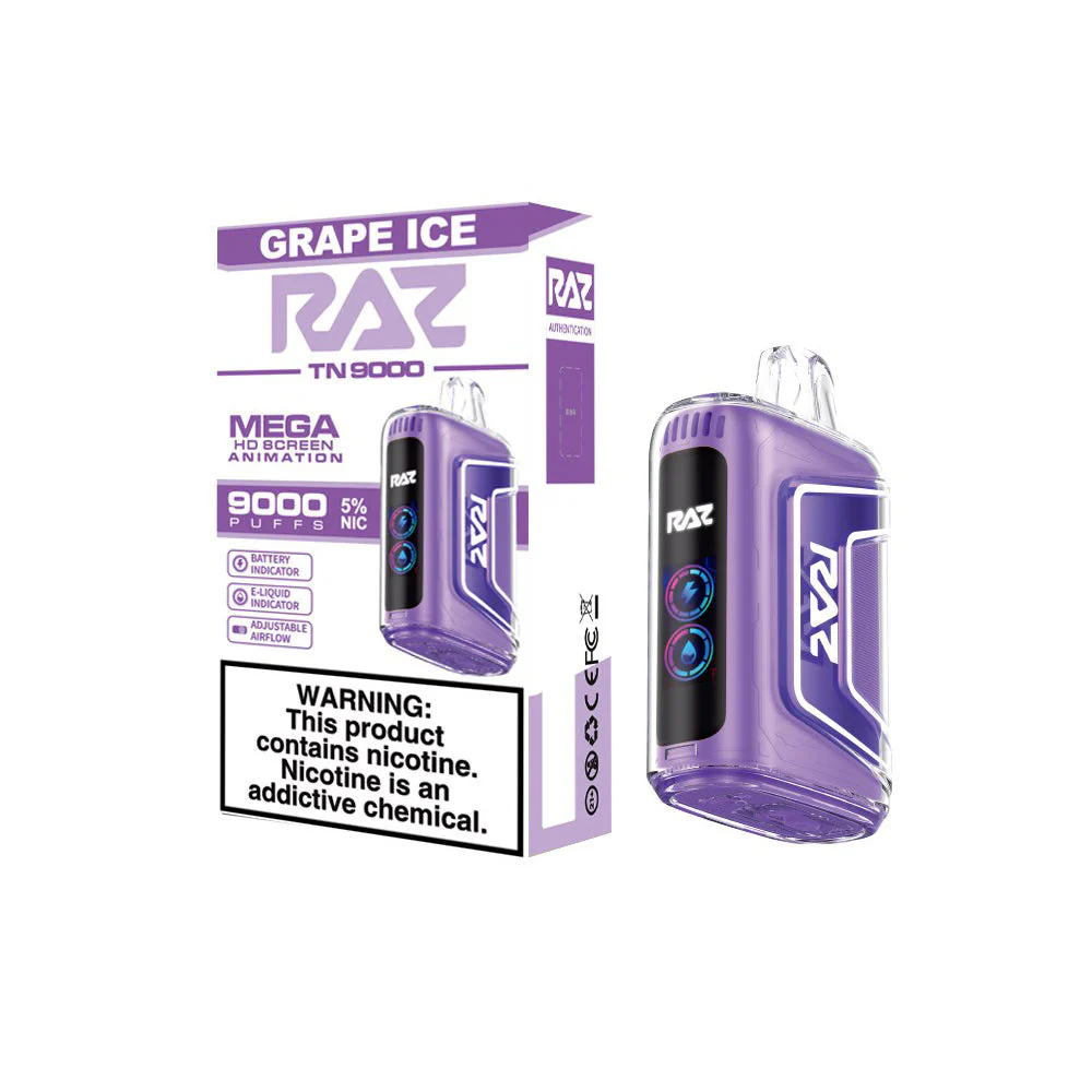 RAZ TN9000 Disposable 9000 Puffs 12mL 50mg